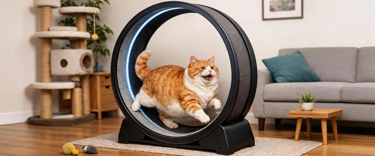 Cat Hamster Wheel